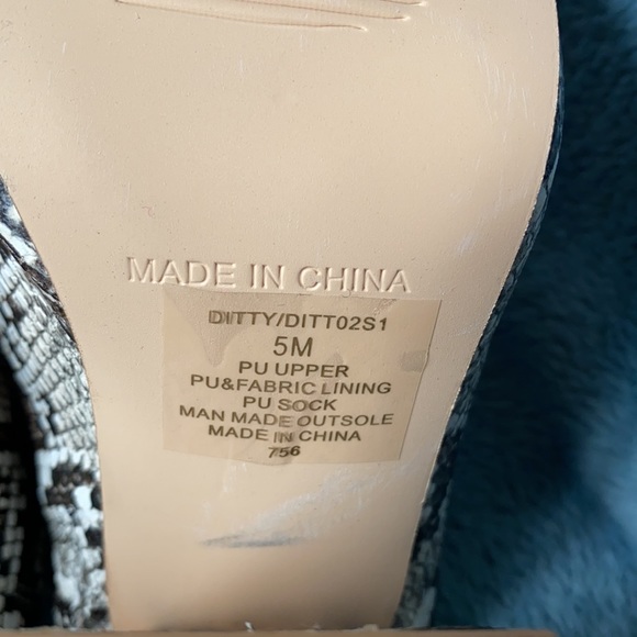 Steve Madden animal print shoes - Picture 7 of 10